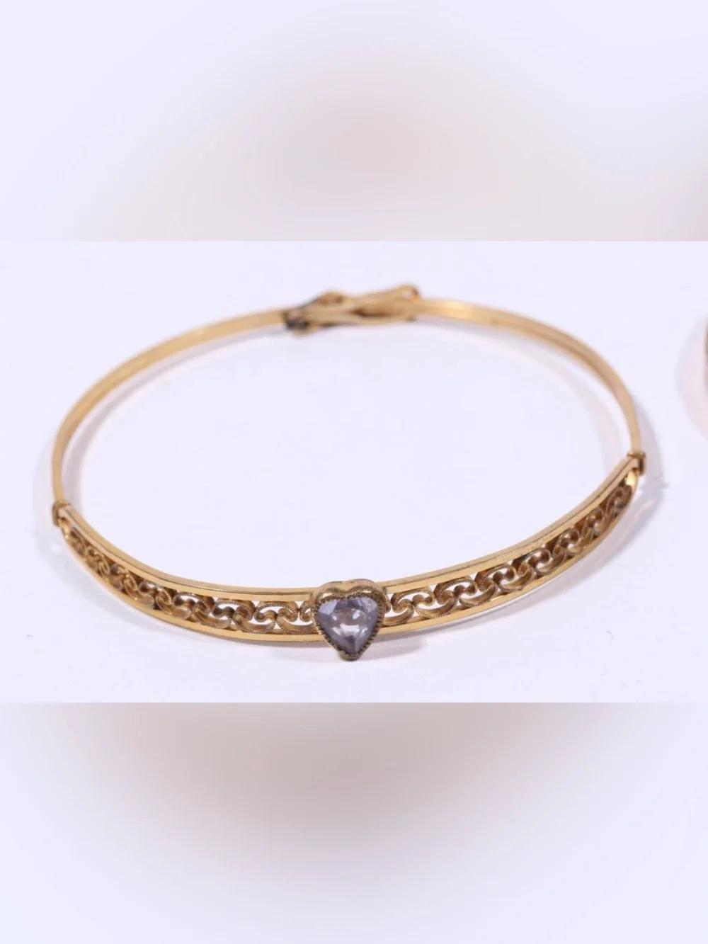 Vintage group of gold filled baby bangle and cuff bracelets including Krementz